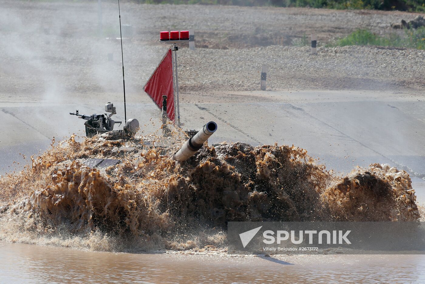World Tank Biathlon Championship. Individual race