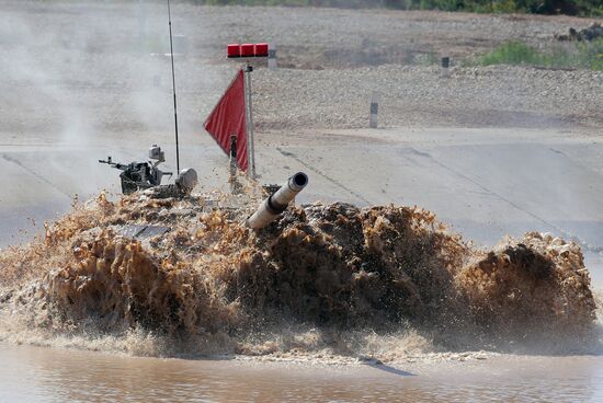 World Tank Biathlon Championship. Individual race