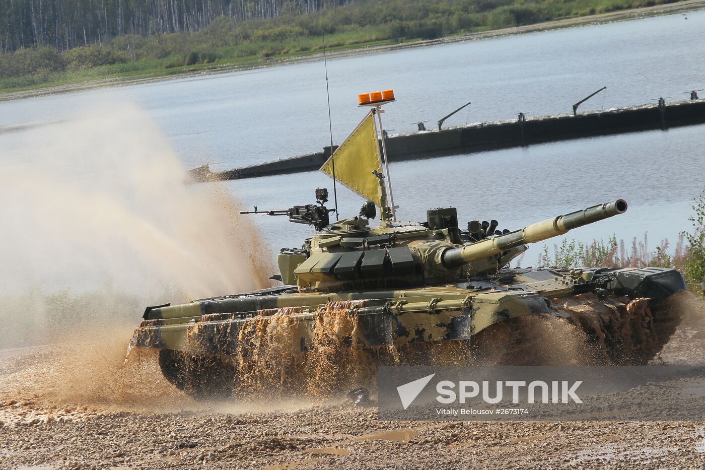 World Tank Biathlon Championship. Individual race