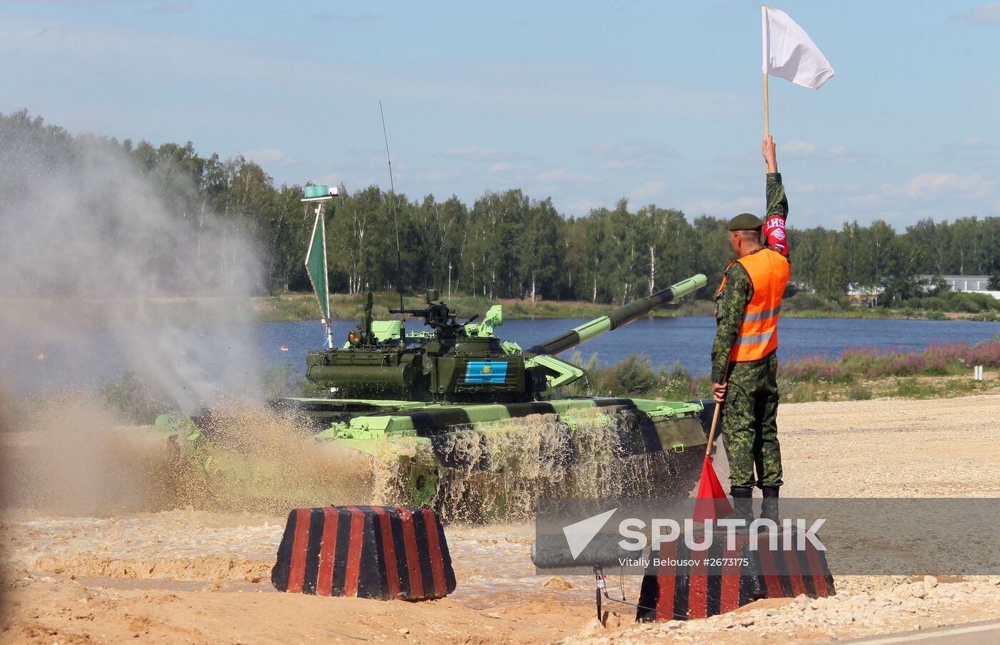 World Tank Biathlon Championship. Individual race