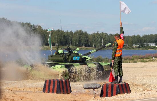 World Tank Biathlon Championship. Individual race