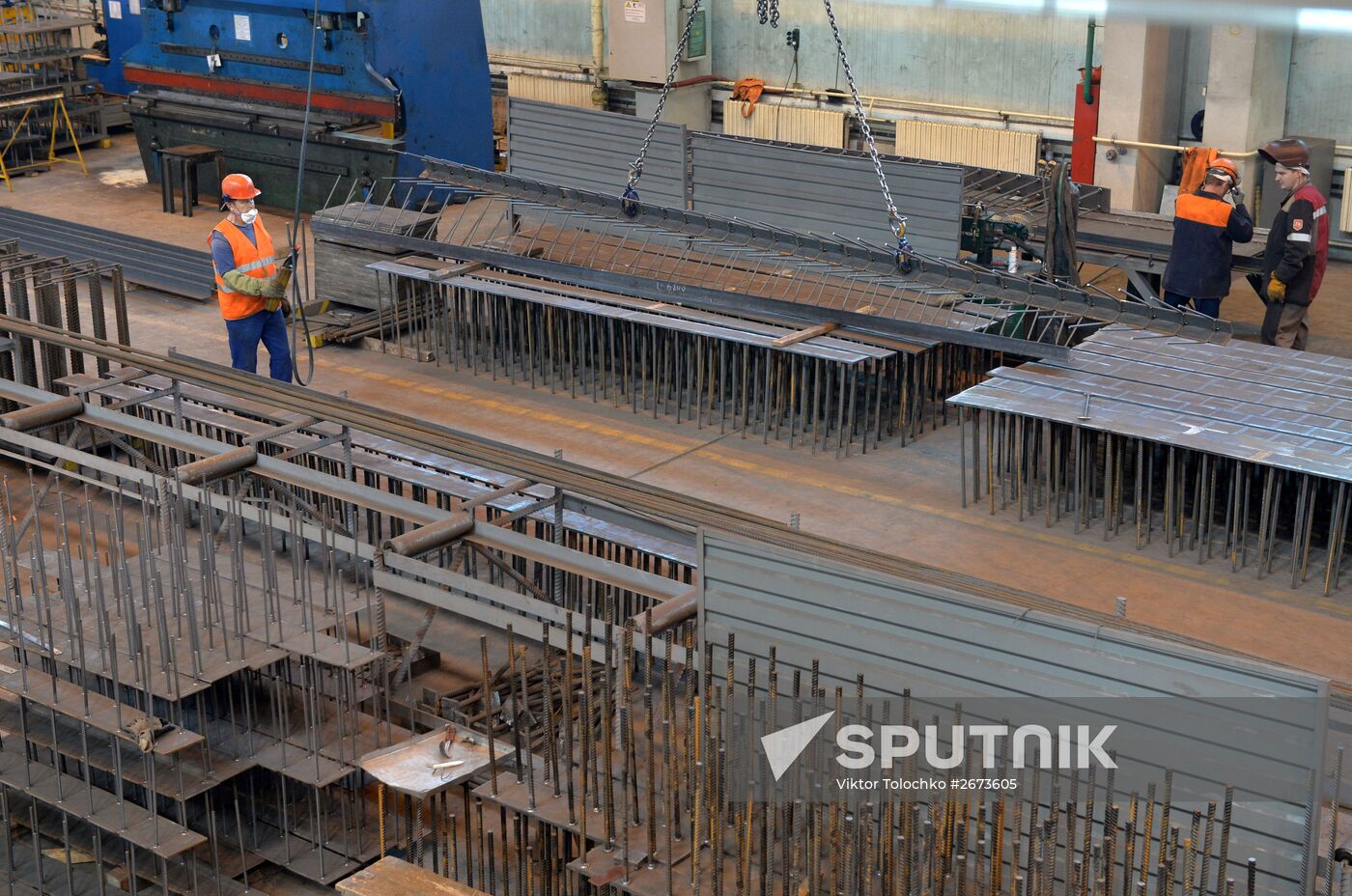 Construction of nuclear power plant in Ostrovets, Belarus