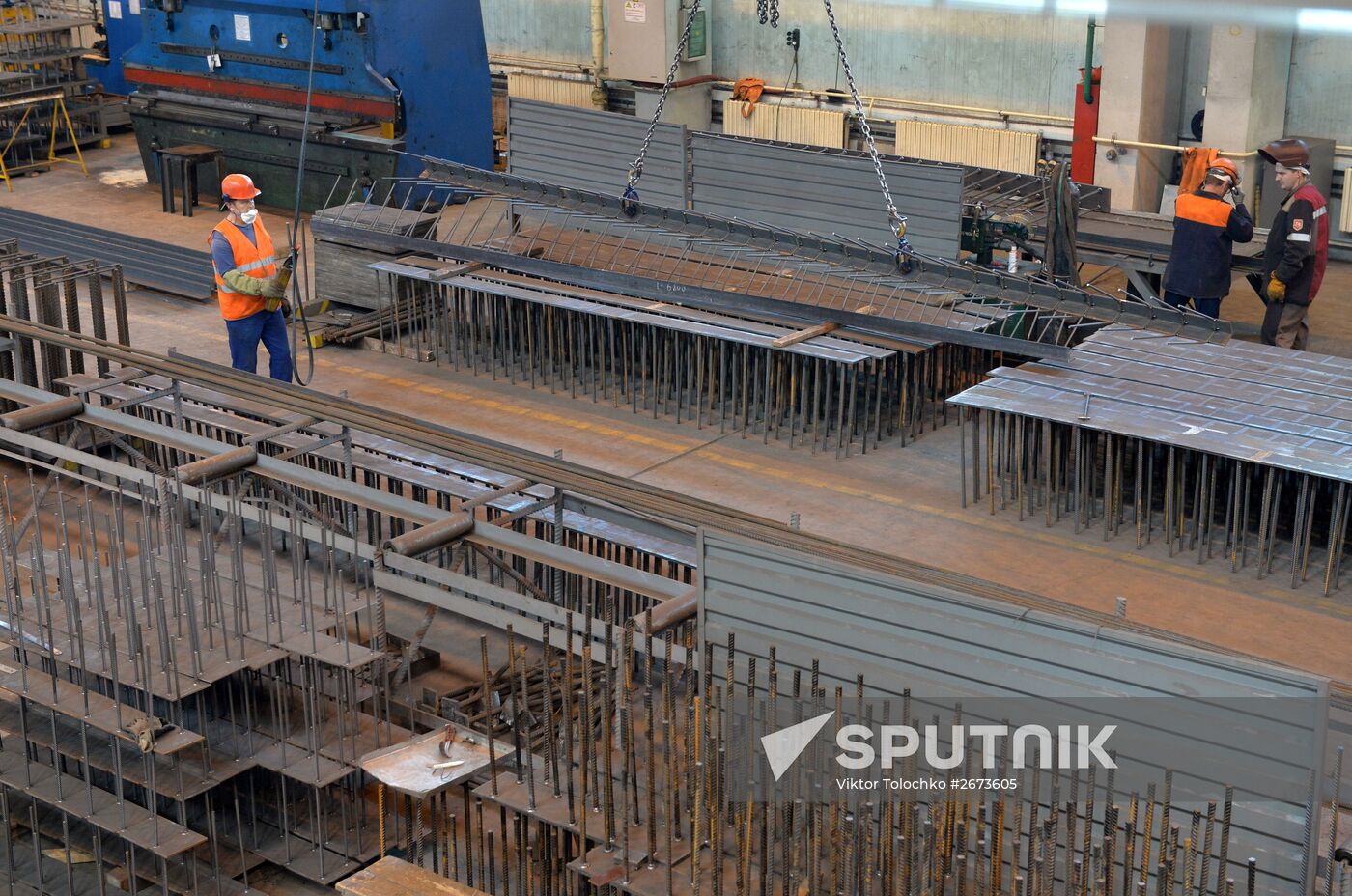 Construction of nuclear power plant in Ostrovets, Belarus