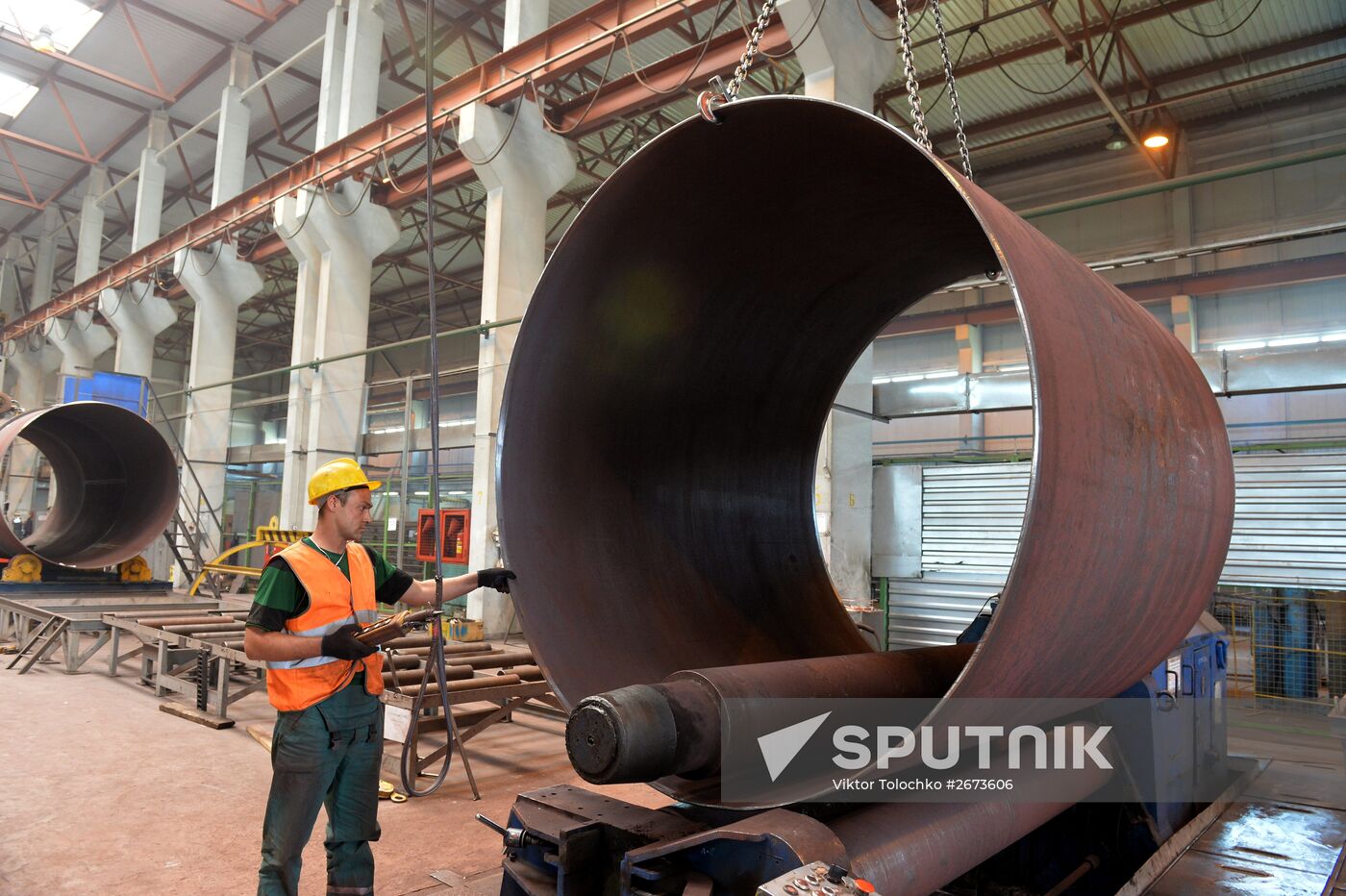 Construction of nuclear power plant in Ostrovets, Belarus