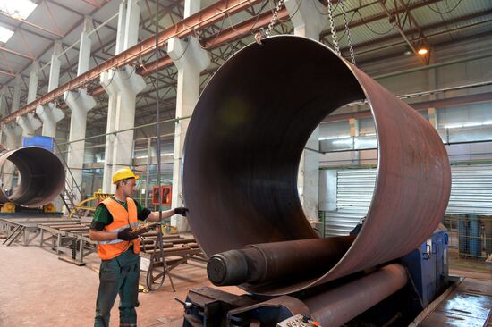 Construction of nuclear power plant in Ostrovets, Belarus