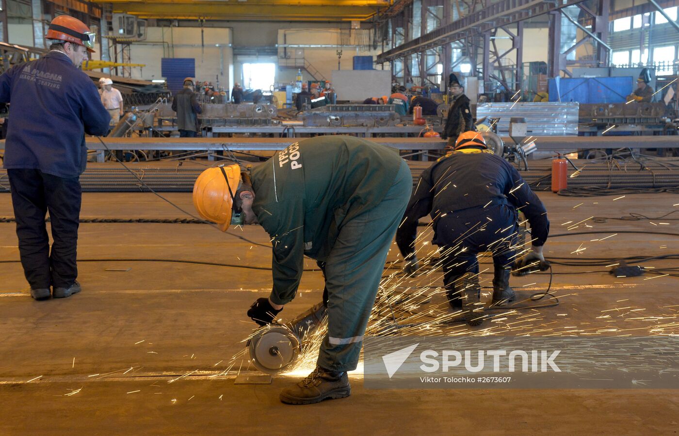 Construction of nuclear power plant in Ostrovets, Belarus