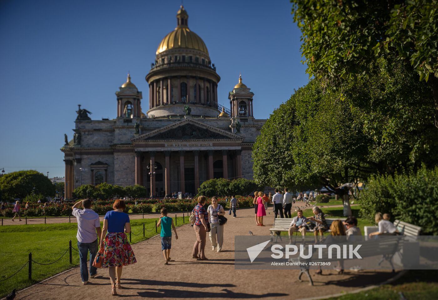 Saint Isaac's Cathedral in St. Petersburg