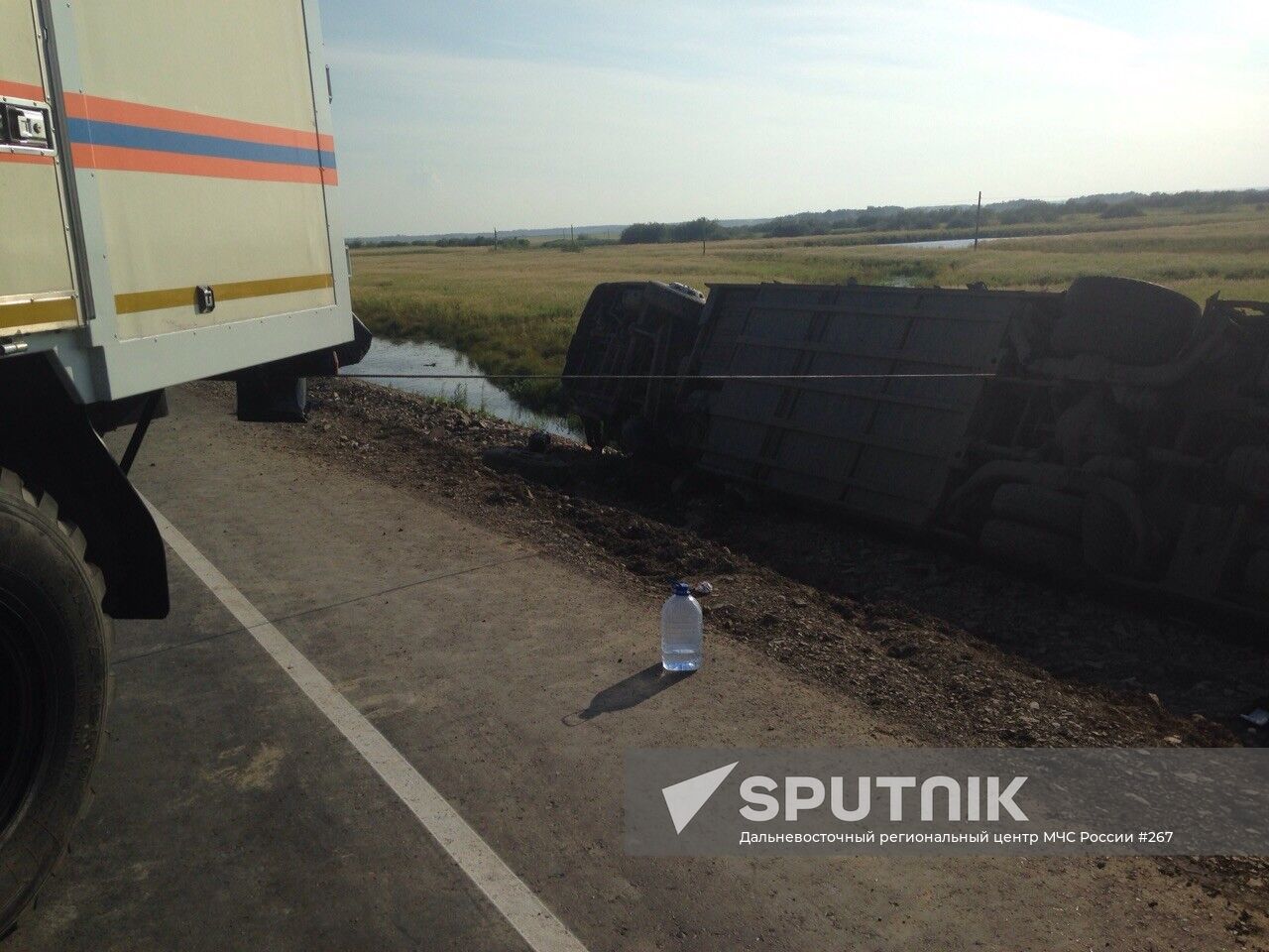 Two buses crash in Khabarovsk territory
