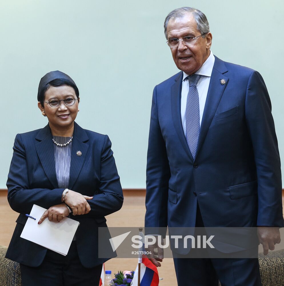 Russia's Foreign Minister Sergei Lavrov visits Malaysia