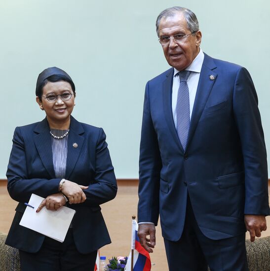 Russia's Foreign Minister Sergei Lavrov visits Malaysia