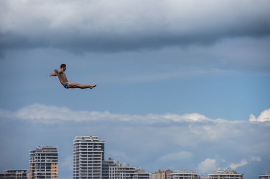2015 FINA World Championships. High diving. Men. 27m platform. Finals