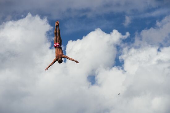 2015 FINA World Championships. High diving. Men. 27m platform. Finals