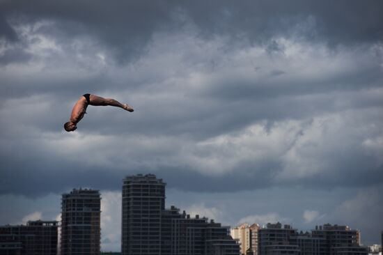 2015 FINA World Championships. High diving. Men. 27m platform. Finals