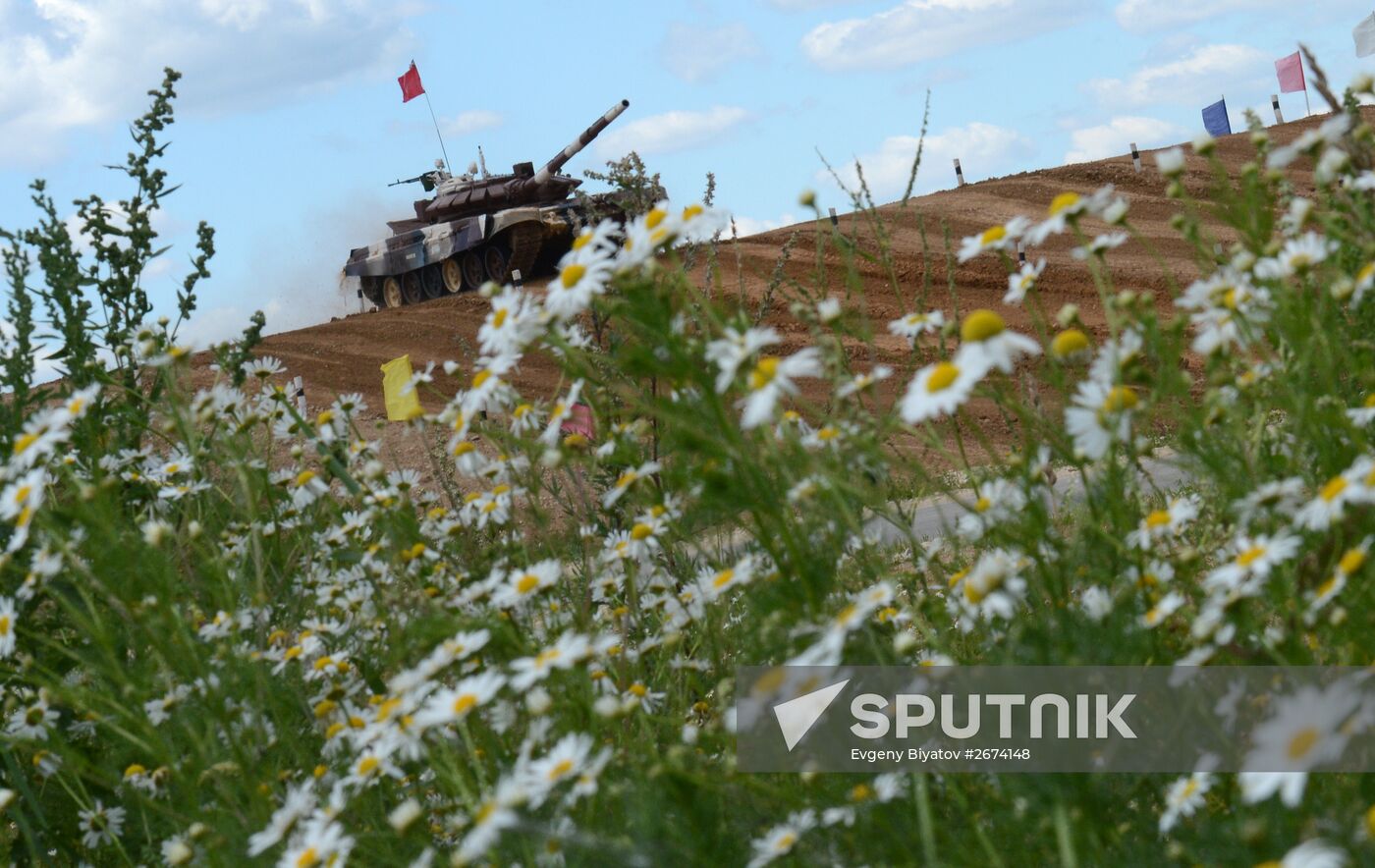 World Tank Biathlon Championship. Individual race