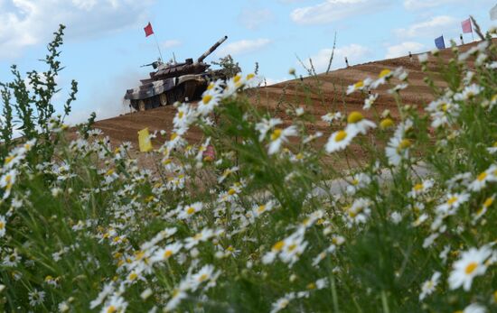 World Tank Biathlon Championship. Individual race