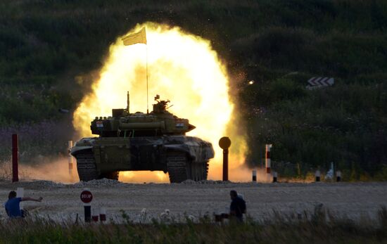 World Tank Biathlon Championship. Individual race