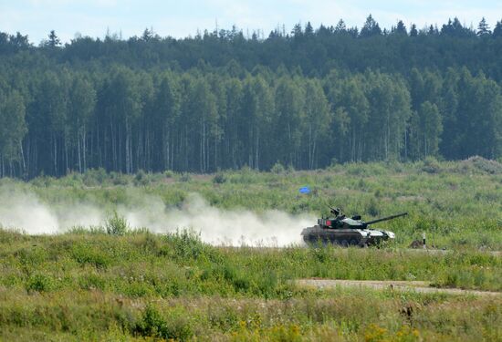World Tank Biathlon Championship. Individual race