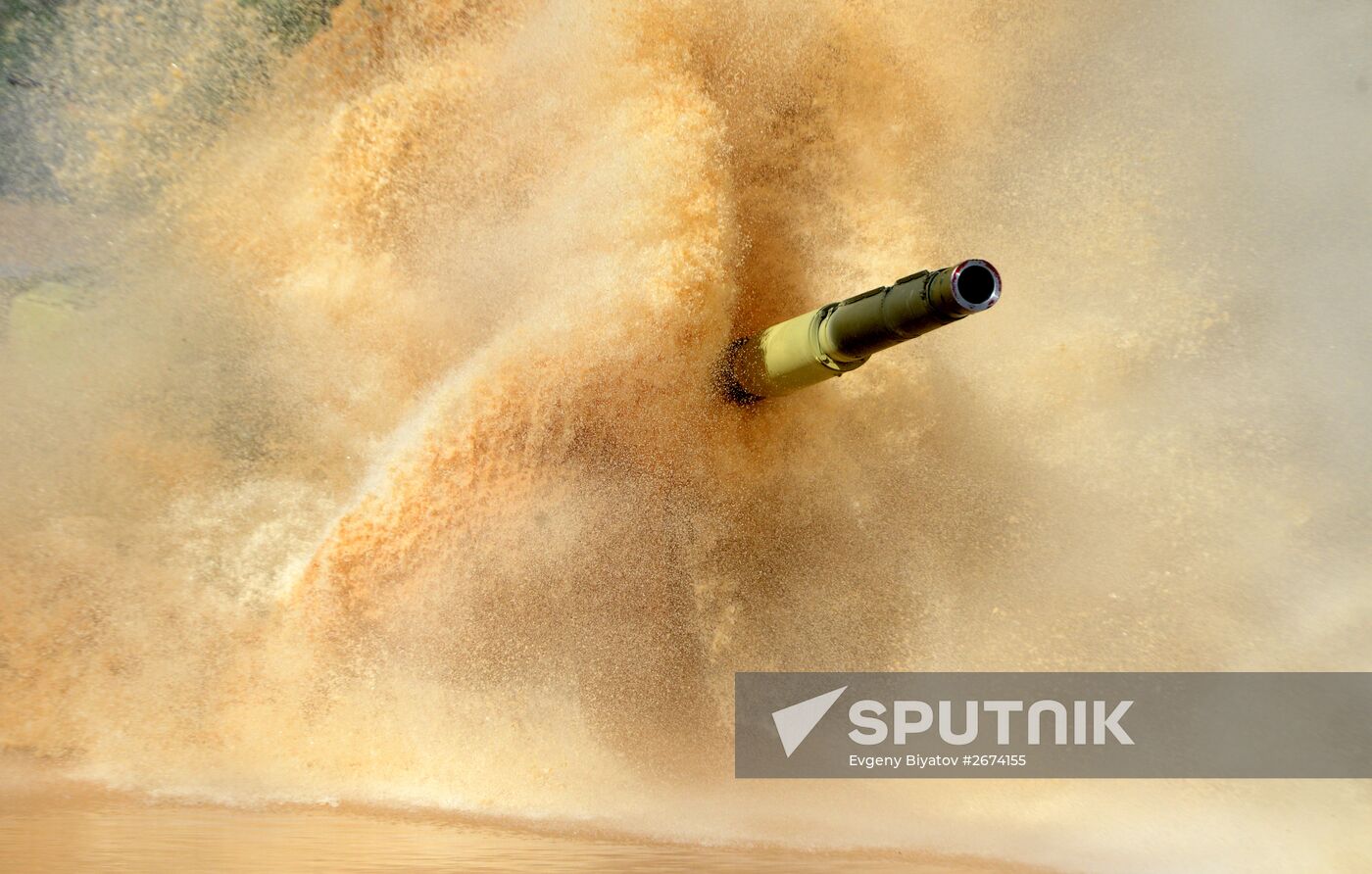 World Tank Biathlon Championship. Individual race