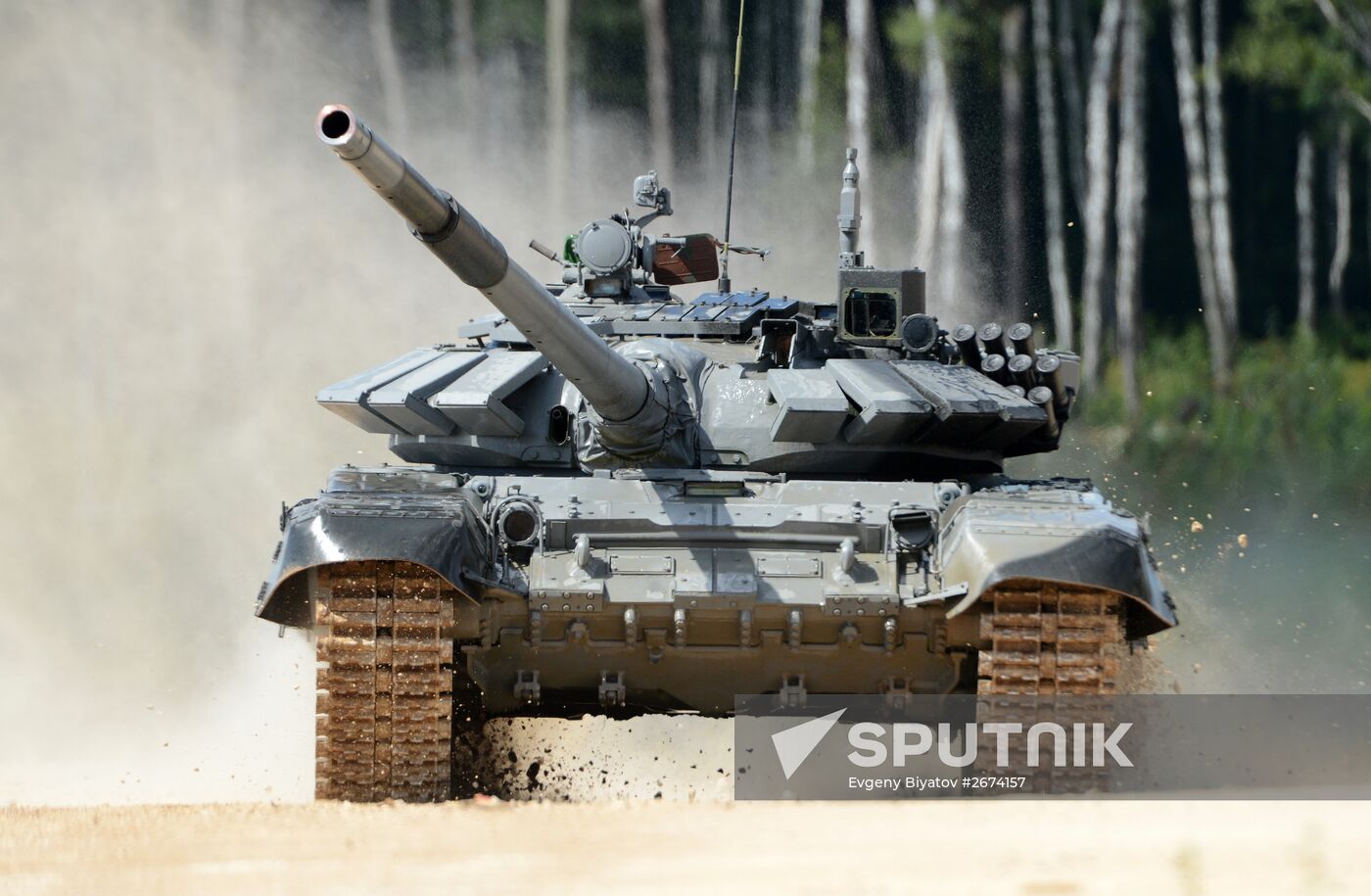 World Tank Biathlon C hampionship. Individual race