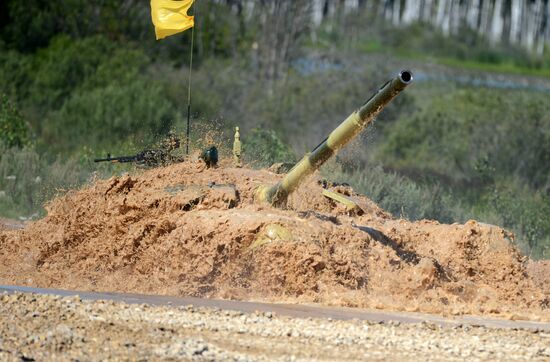 World Tank Biathlon Championship. Individual race