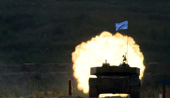 World Tank Biathlon Championship. Individual race