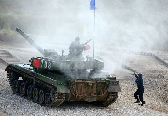 World Tank Biathlon C hampionship. Individual race