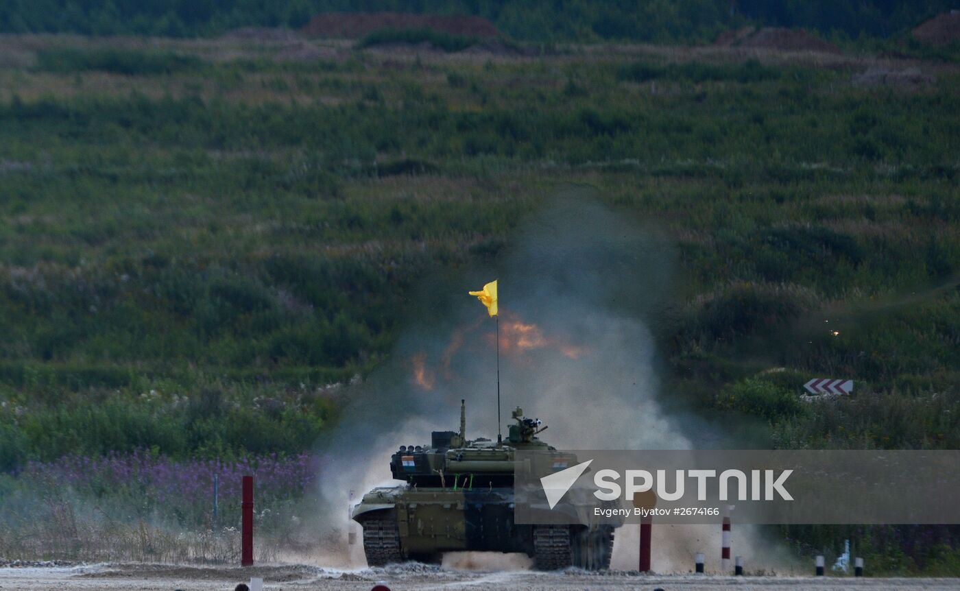 World Tank Biathlon Championship. Individual race