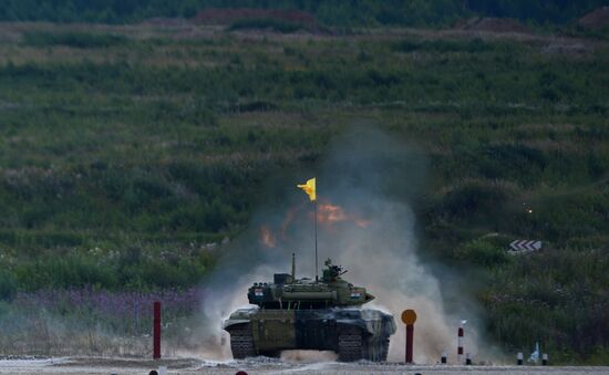 World Tank Biathlon Championship. Individual race