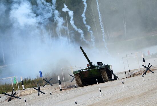 World Tank Biathlon Championship. Individual race