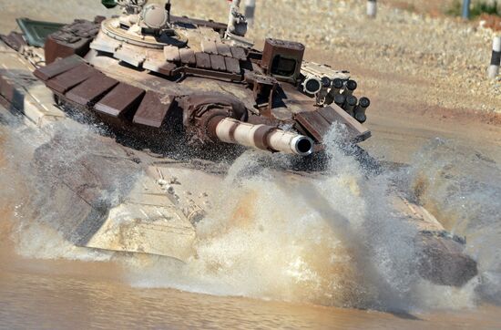 World Tank Biathlon Championship. Individual race
