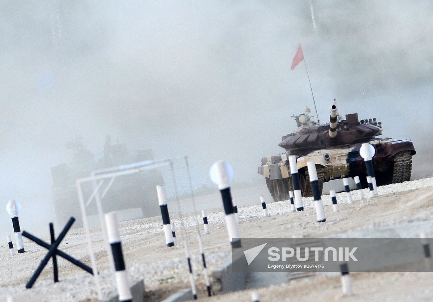 World Tank Biathlon Championship. Individual race