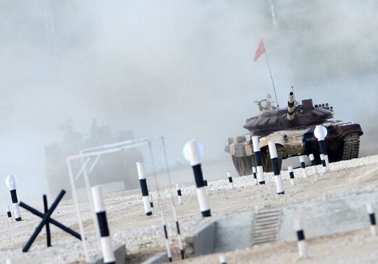 World Tank Biathlon Championship. Individual race