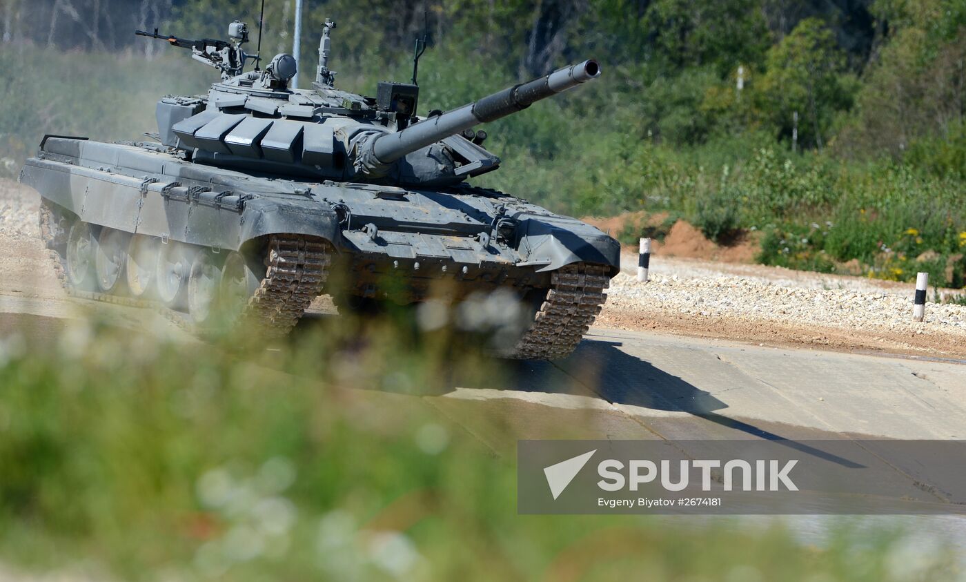 World Tank Biathlon Championship. Individual race