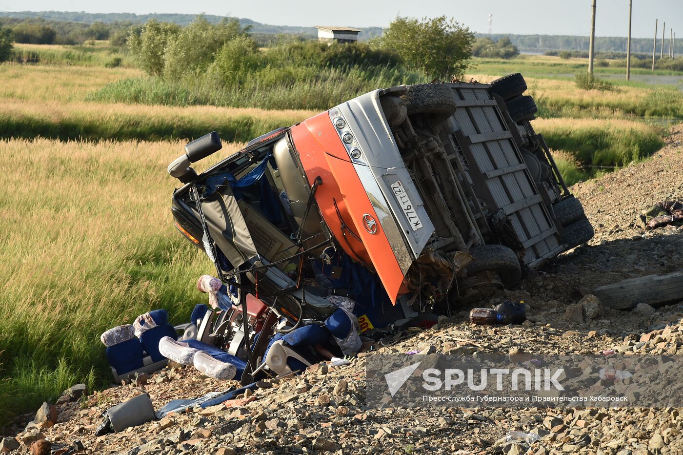 Two buses crash in Khabarovsk territory