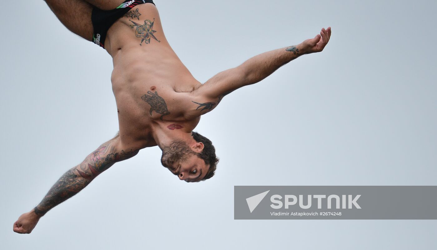 2015 FINA World Championships. High diving. Men. 27m platform. Finals