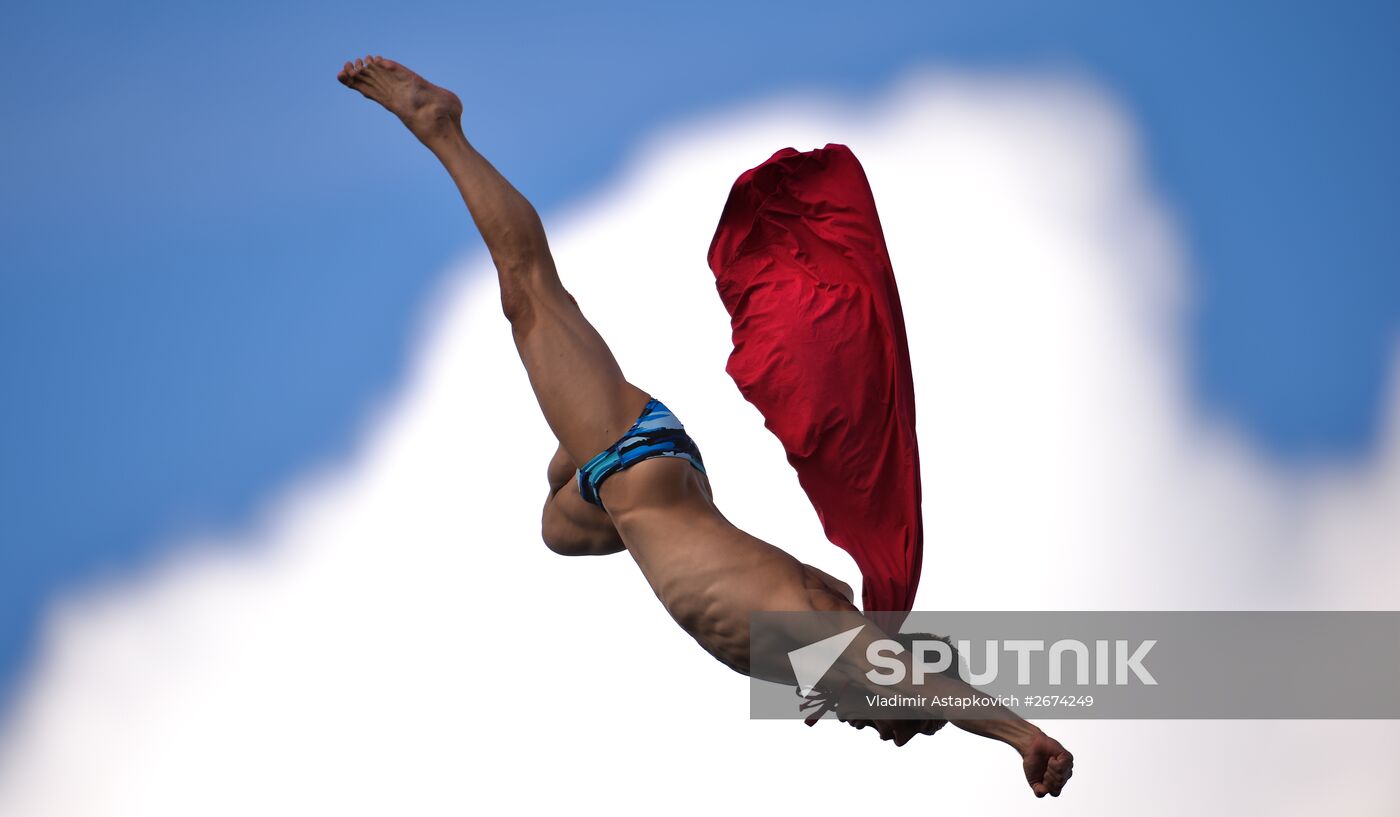 2015 FINA World Championships. High diving. Men. 27m platform. Finals