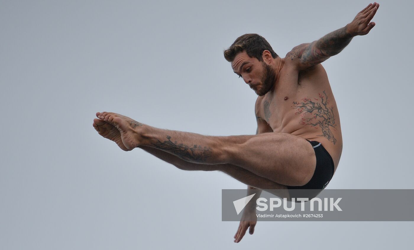2015 FINA World Championships. High diving. Men. 27m platform. Finals