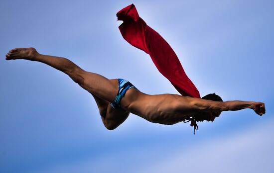 2015 FINA World Championships. High diving. Men. 27m platform. Finals