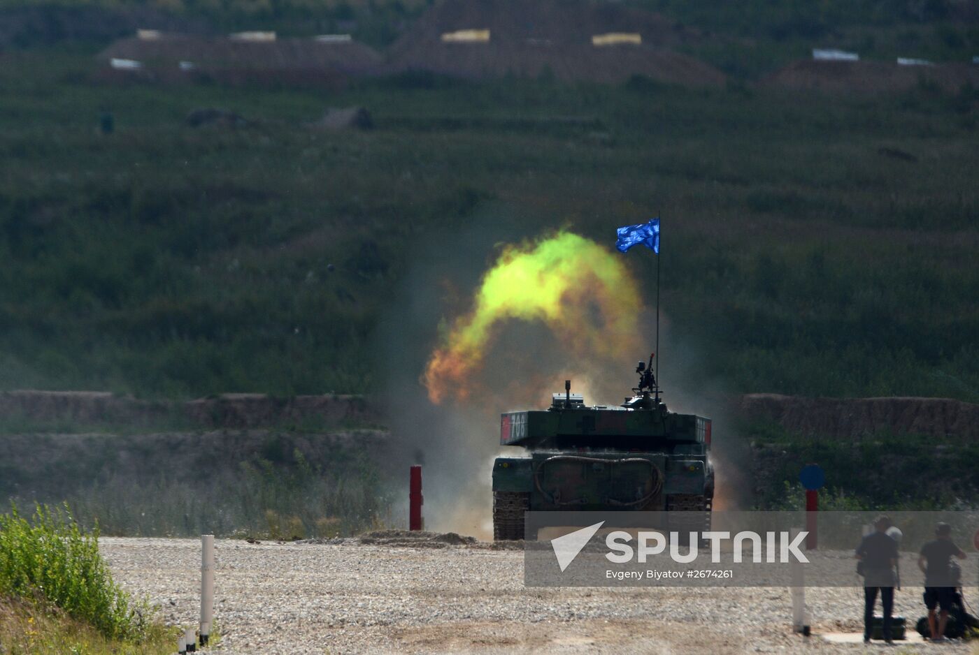 World Tank Biathlon Championship. Individual race