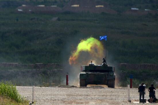 World Tank Biathlon Championship. Individual race