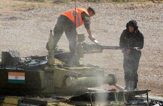 World Tank Biathlon Championship. Individual race