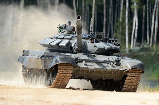 World Tank Biathlon Championship. Individual race