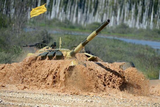 World Tank Biathlon Championship. Individual race