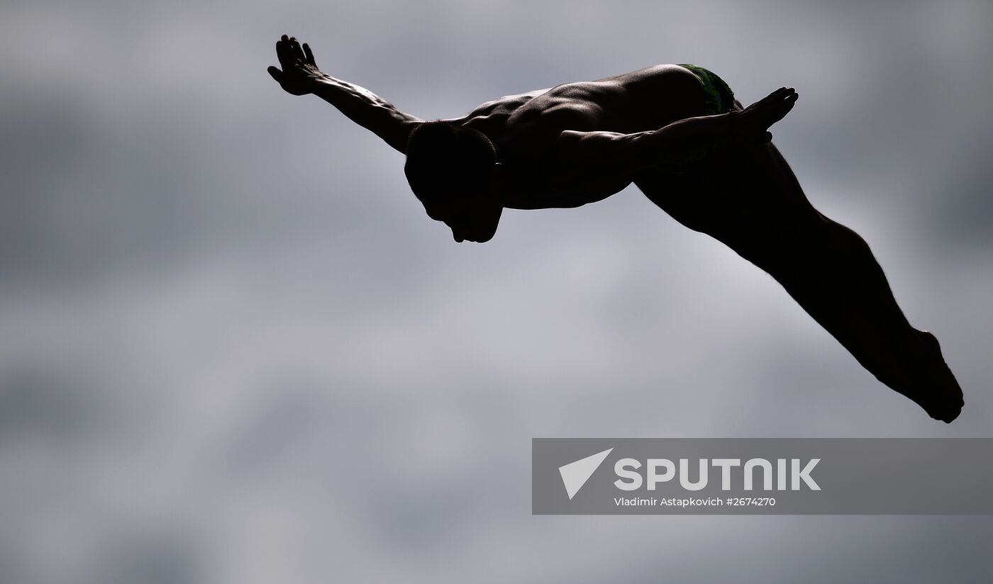2015 FINA World Championships. High diving. Men. 27m platform. Finals