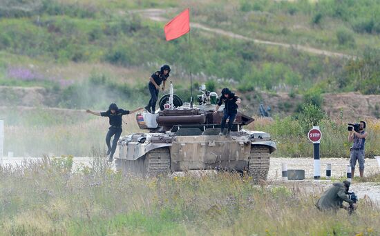 World Tank Biathlon Championship. Individual race