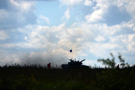 World Tank Biathlon Championship. Individual race