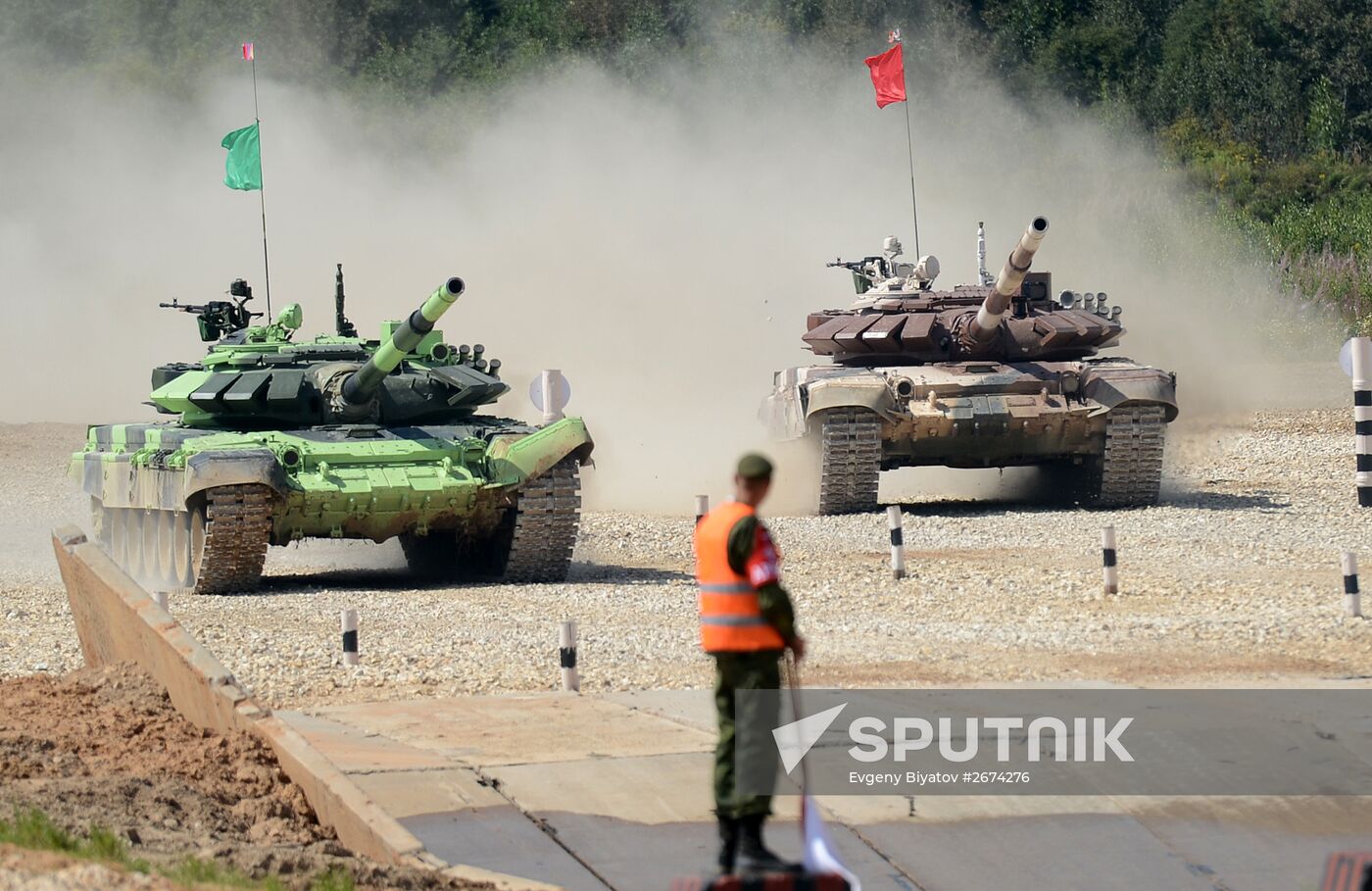 World Tank Biathlon Championship. Individual race