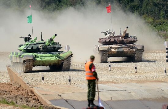 World Tank Biathlon Championship. Individual race