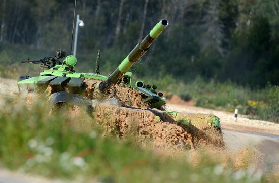 World Tank Biathlon Championship. Individual race