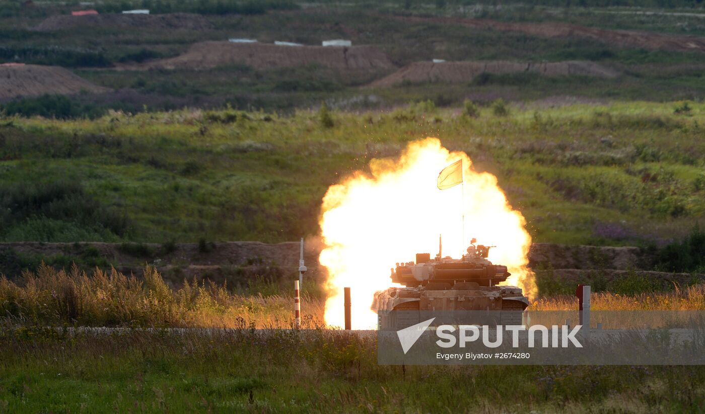 World Tank Biathlon Championship. Individual race